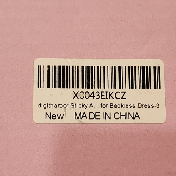 Set of 2 - Sticky Bras For Backless Dress Size A Cup (Beige&Black) - Picture 9 of 12